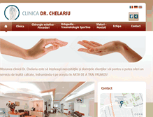 Tablet Screenshot of clinicachelariu.ro